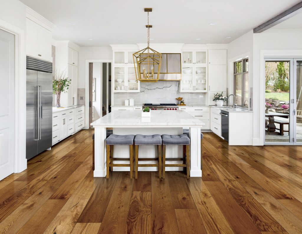 wood flooring for kitchen and bath
